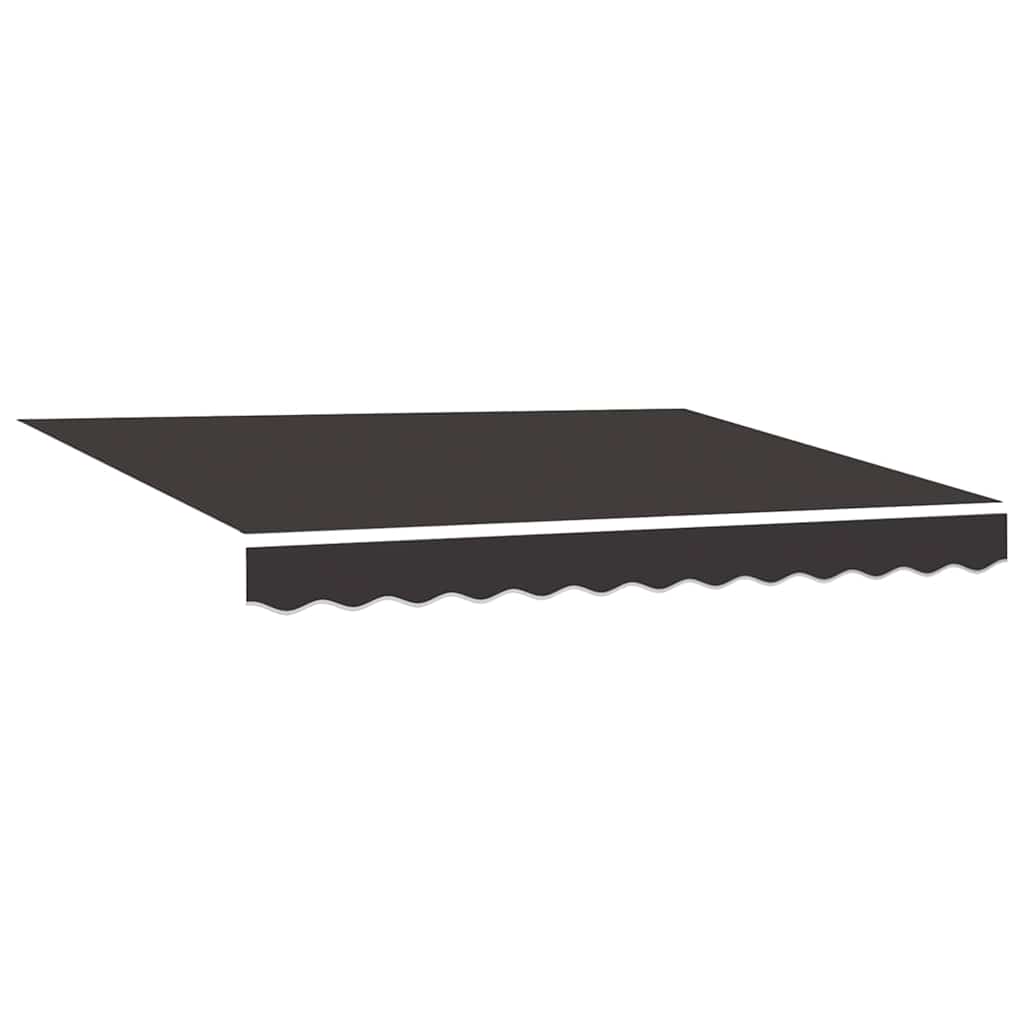 Vidaxl vervangingsdoek voor zonnescherm antraciet 235 x 195 cm