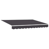 Vidaxl vervangingsdoek voor zonnescherm antraciet 280 x 195 cm