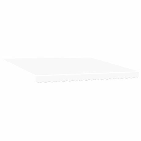 Vidaxl vervangingsdoek voor zonnescherm wit 380 x 345 cm polyester