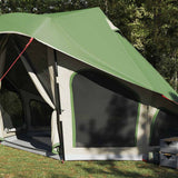 Vidaxl familie tipi tent tipi met dak groen 508 x 470 x 300 cm