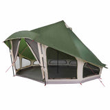 Vidaxl familie tipi tent tipi met dak groen 508 x 470 x 300 cm