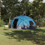 Vidaxl camping tent met dak blauw 475 x 475 x 235 cm polyester