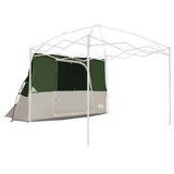 Vidaxl binnentent met dak met opslag groen 280 x 220 x 176 cm taft