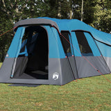 Vidaxl gezinstent met dak met opslag blauw 762 x 655 x 218 cm taft