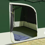 Vidaxl binnentent met dak met opslag groen 290 x 288 x 234 cm taft