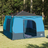Vidaxl binnentent met dak met opslag blauw 290 x 288 x 234 cm taft