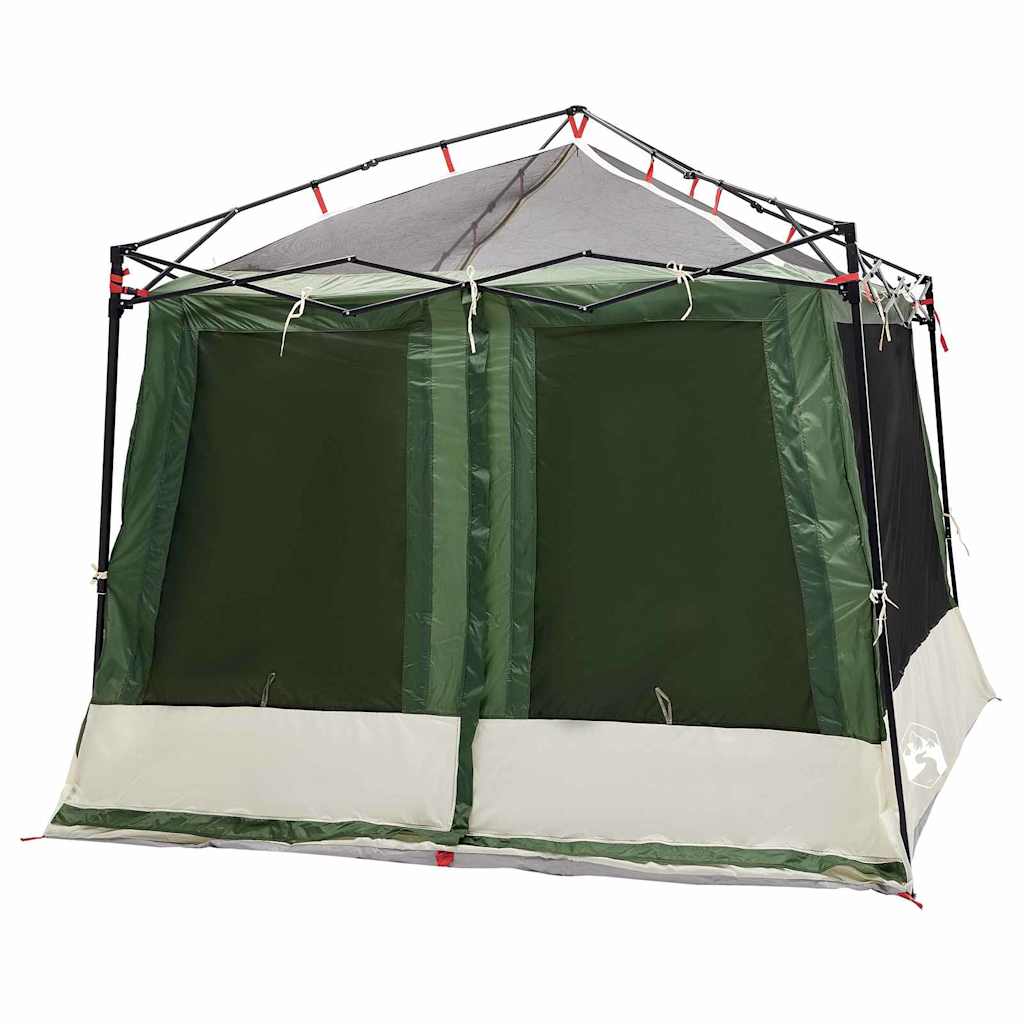 Vidaxl binnentent met dak met opslag groen 291 x 291 x 240 cm taft