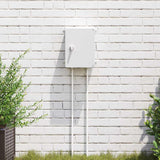 Vidaxl bedieningskast grijs 47 x 20 x 60 cm abs kunststof