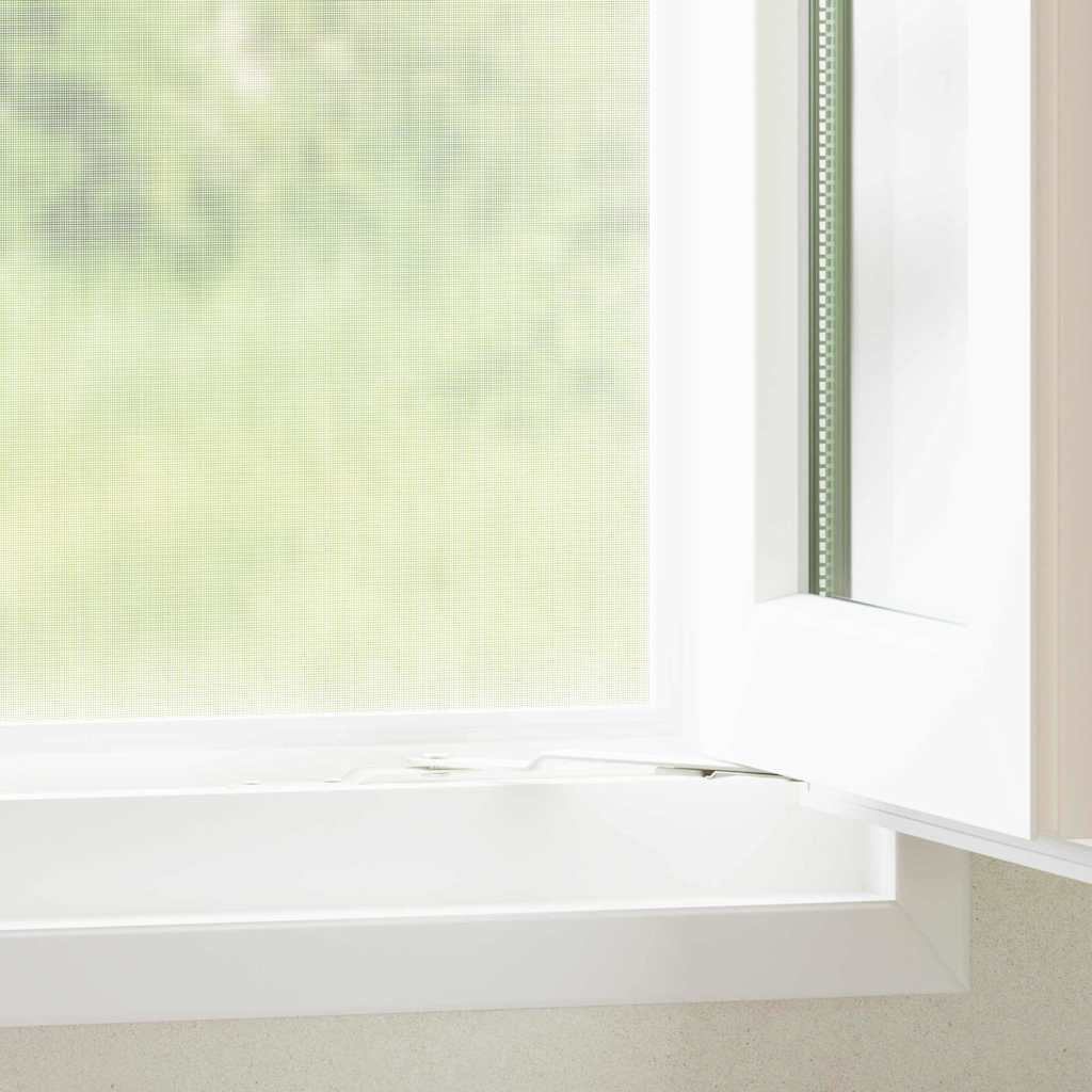 Vidaxl horrengaas wit 60 x 1000 cm glasvezel