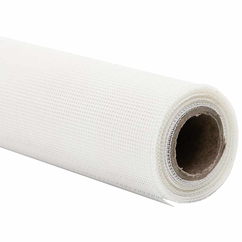 Vidaxl horrengaas wit 80 x 1000 cm glasvezel
