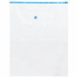 Vidaxl opslagzakken 50 pcs transparant en blauw 130 x 100 cm
