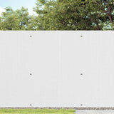Vidaxl tuinhek dubbelzijdig wit 1,8x3 m pvc
