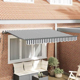 Vidaxl inklapbaar zonnescherm antraciet 250 x 200 cm stof