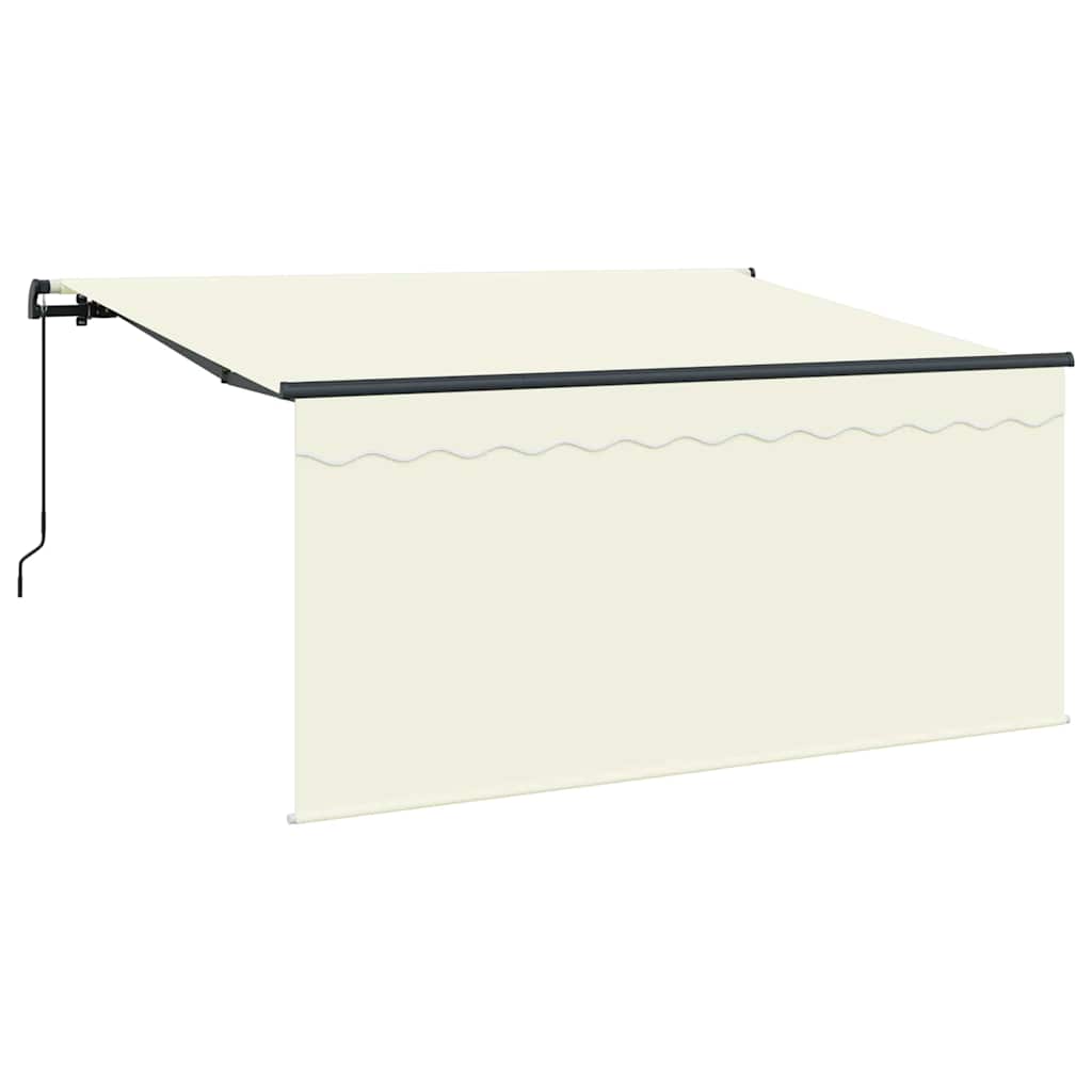 Vidaxl inklapbaar zonnescherm crème 300 x 200 cm