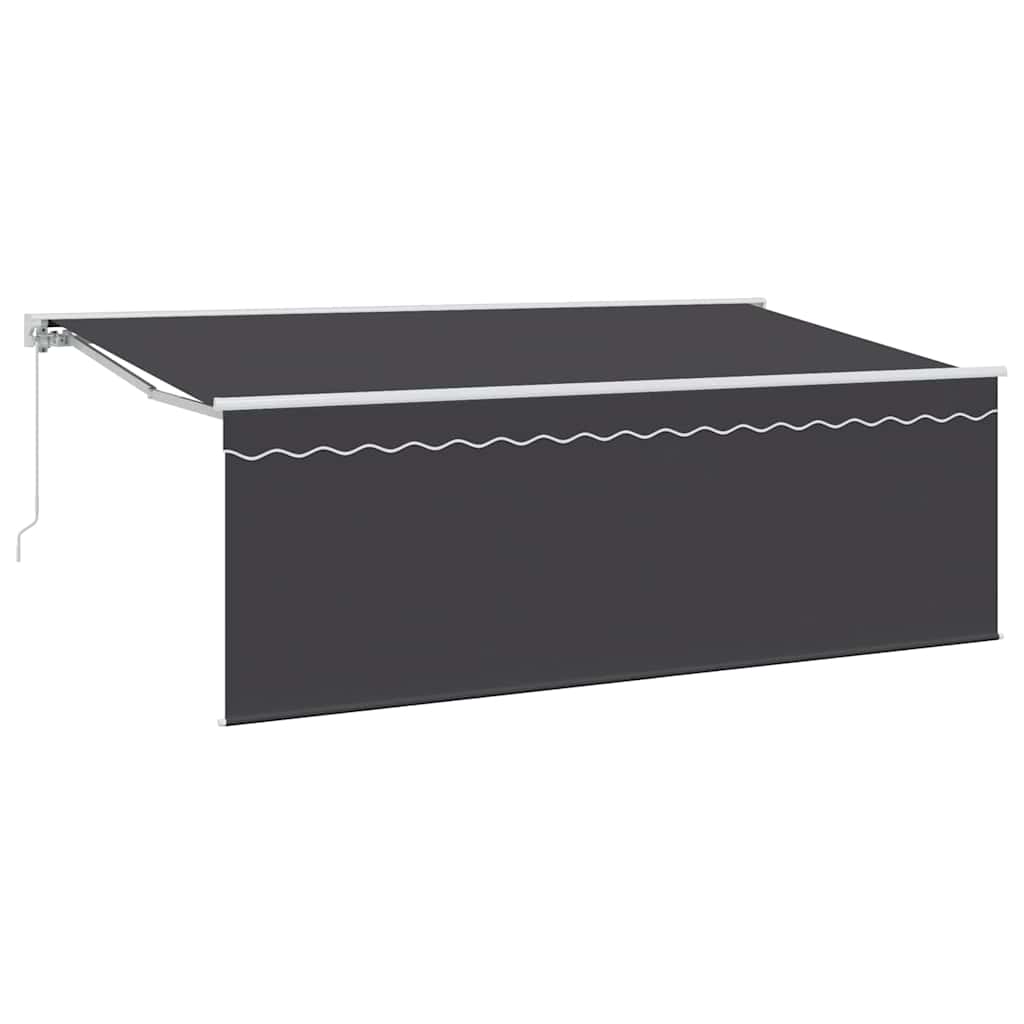 Vidaxl inklapbaar zonnescherm crème 350 x 200 cm