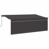 Vidaxl inklapbaar zonnescherm antraciet 350 x 200 cm