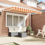 Vidaxl inklapbaar zonnescherm multikleur 350 x 200 cm
