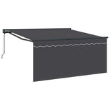 Vidaxl inklapbaar zonnescherm antraciet 300 x 250 cm