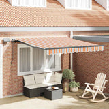 Vidaxl inklapbaar zonnescherm multikleur 300 x 250 cm stof