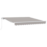 Vidaxl markies lichtgrijs 300 x 250 x 165 cm polyester
