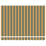 Vidaxl markies groen en geel 300 x 250 x 165 cm polyester