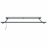 Vidaxl inklapbaar zonnescherm crème 350 x 250 cm polyester en metaal