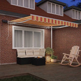 Vidaxl inklapbaar zonnescherm met 350 x 250 cm stof