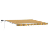 Vidaxl inklapbaar zonnescherm multikleur 400 × 300 cm stof en staal