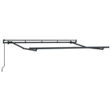 Vidaxl zijde frame antraciet 3 x 2 m metaal