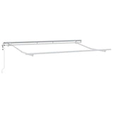 Vidaxl zijde frame wit 3,5 x 2 m metaal