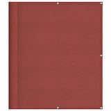 Vidaxl balkonscherm terracotta 120x700 cm 100% polyester oxford