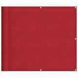 Vidaxl balkonscherm rood 90x800 cm 100% polyester oxford