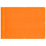 Vidaxl balkonscherm oranje 75x700 cm 100% polyester oxford