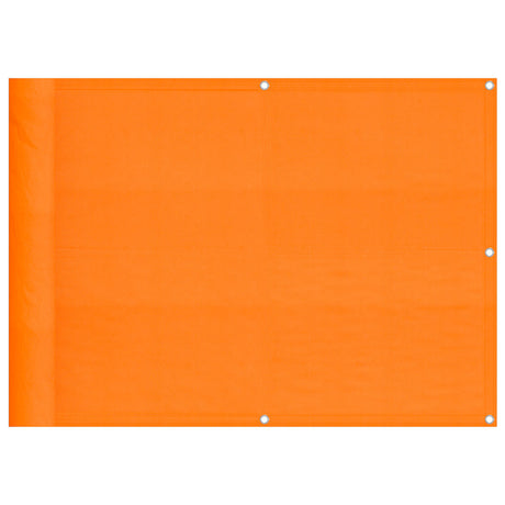 Vidaxl balkonscherm oranje 75x700 cm 100% polyester oxford