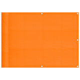 Vidaxl balkonscherm oranje 75x800 cm 100% polyester oxford