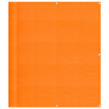 Vidaxl balkonscherm oranje 120x1000 cm 100% polyester oxford