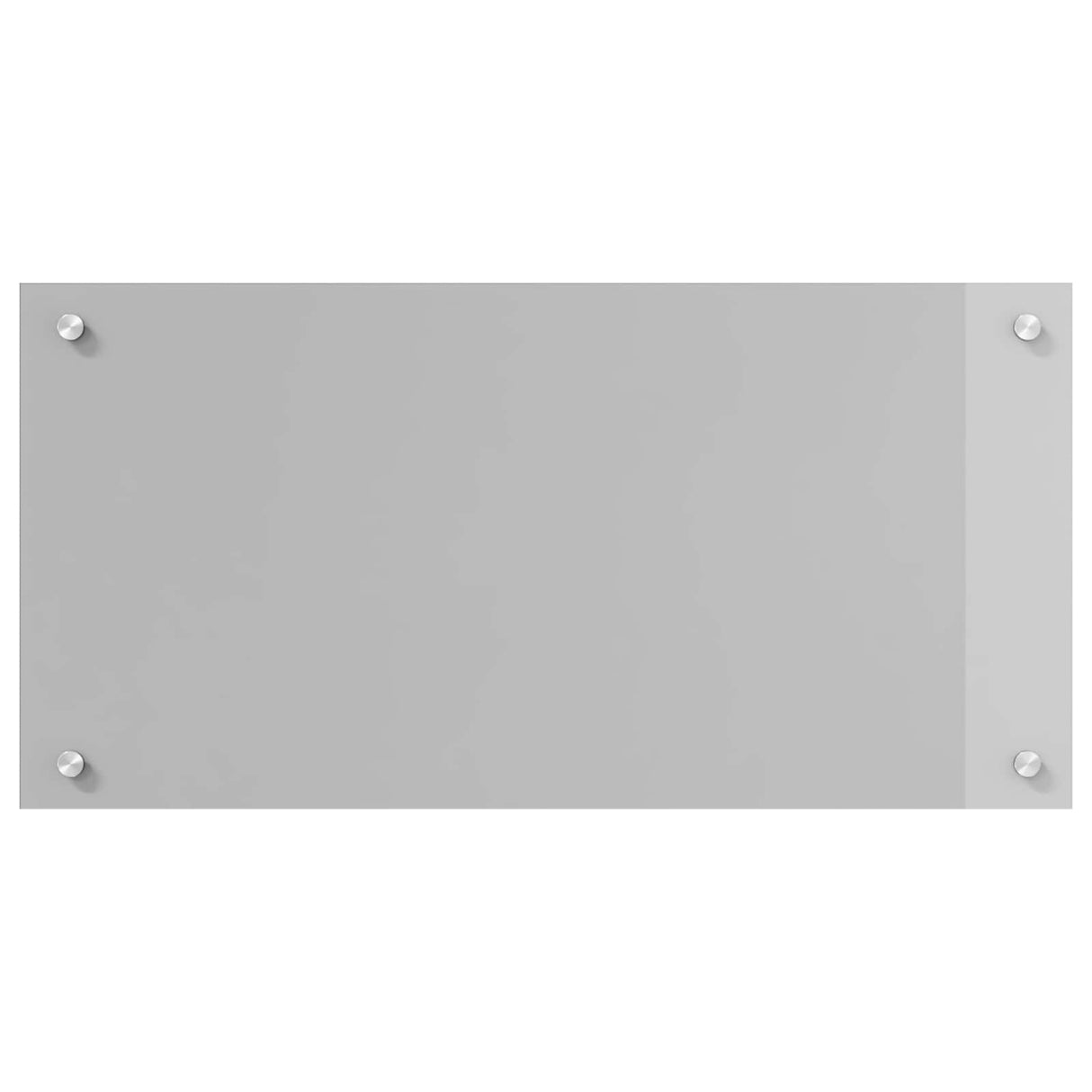 Vidaxl keuken spatscherm lichtgrijs 80 x 40 cm gehard glas