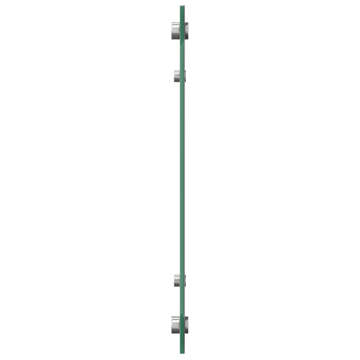 Vidaxl keuken spatscherm lichtgrijs 100 x 40 cm gehard glas