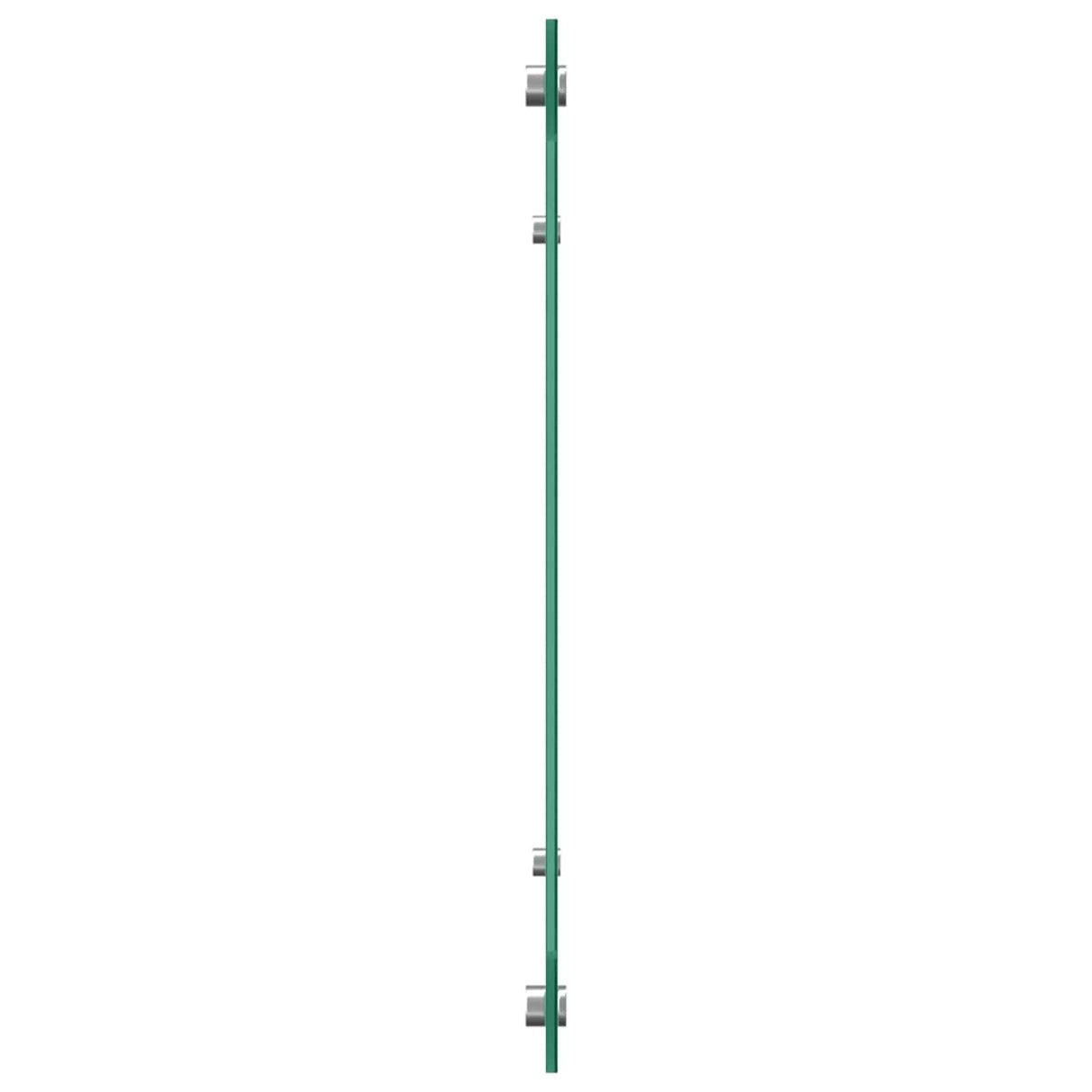 Vidaxl keuken spatscherm donkergrijs 110 x 40 cm gehard glas