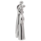 Vidaxl sculptuur zilver 10 x 16 x 49 cm aluminium
