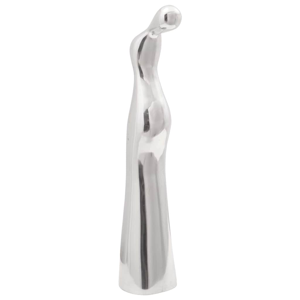 Vidaxl sculptuur zilver 10 x 16 x 49 cm aluminium