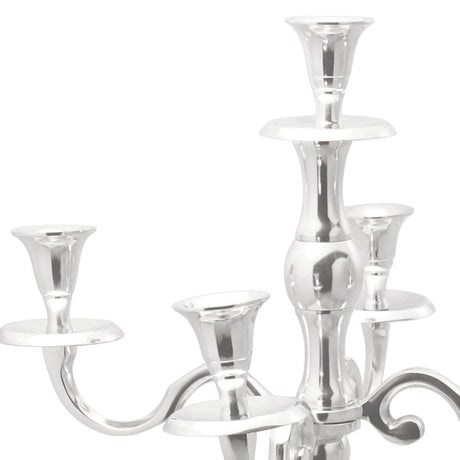 Vidaxl kaarsenhouder zilver 32 x 32 x 79,5 cm aluminium