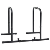 Vidaxl dip bar zwart 116 x 66 x 74,5 cm gepoedercoat staal