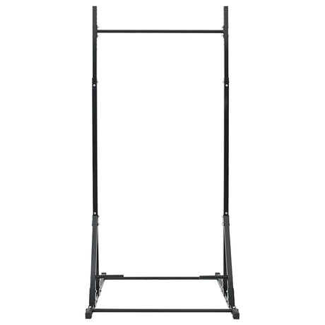 Vidaxl optrekstang station zwart 100,5 x 102 x 234,5 cm