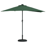 Vidaxl tuinparasol groen 294 x 150 x 224 cm polyester en staal