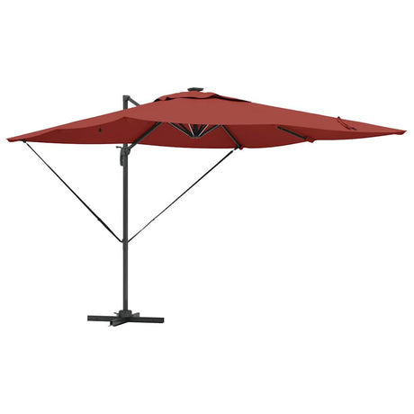 Vidaxl parasol terracotta 286 x 284 x 270 cm aluminium en polyester