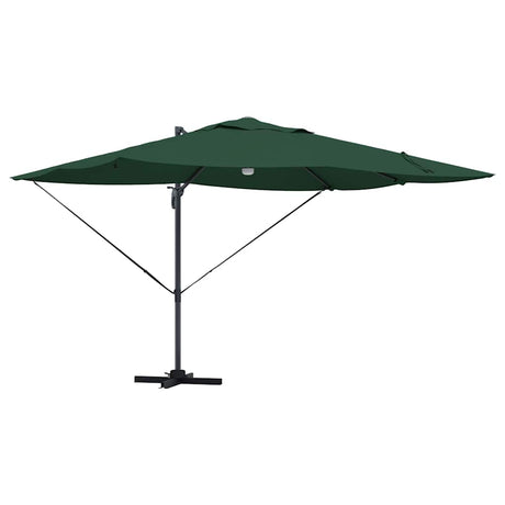 Vidaxl parasol groen 351 x 250 x 253 cm polyester en aluminium