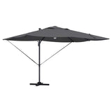 Vidaxl parasol antraciet 351 x 250 x 253 cm polyester en aluminium
