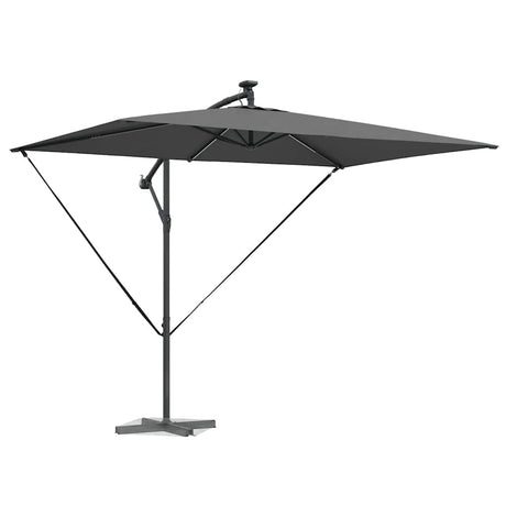 Vidaxl parasol antraciet 294 x 200 x 270 cm polyester en aluminium