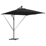 Vidaxl cantilever banana parasol zwart 249 x 249 x 250 cm